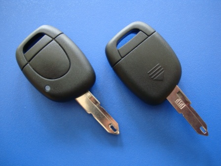 Ключ Renault (корпус) 1 кнопка, лезвие NE73