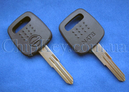 Ключ Nissan с чипом ID60, лезвие dat10