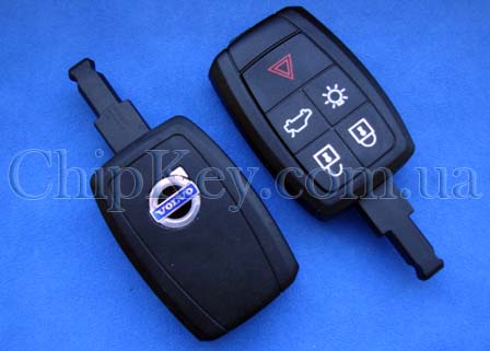 Ключ Volvo smart key (корпус) 5 кнопок