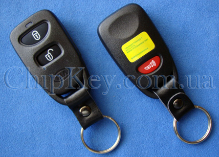 Ключ Kia Soul пульт (корпус) 2 кнопки 1 кнопка (Panic)