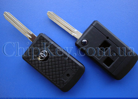 TOYOTA выкидной ключ ( корпус ) 2 - кнопки