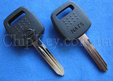 Ключ Nissan с чипом id46(pcf7936), лезвие nsn14
