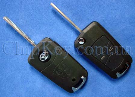 Выкидной ключ Toyota (корпус) 2 кнопки, Europe Style