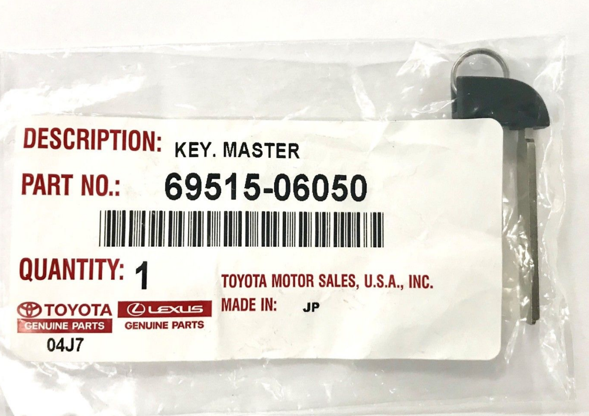 Ключ Toyota 69515-06050 лезвие в Smart Key