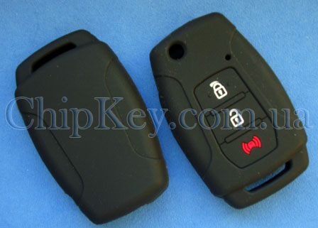 Чехол SsangYong 3 кнопки, черный