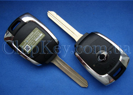 Ключ SsangYong 2 кнопки, с чипом id60-6e pg1:ff, 433.92Mhz, original