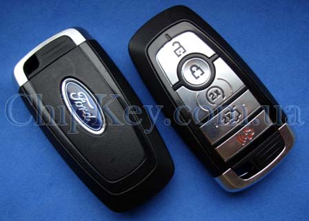 Ключ Ford Fusion, HS7Z15K601A, 5 кнопок, с чипом Hitag Pro, 902Mhz, original