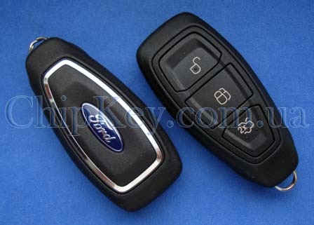 Ключ Ford Focus Mondeo Kuga Smart Key, 6-E Texas Crypto2 80bit, 433Mhz, FCC ID:KR55WK48801, original