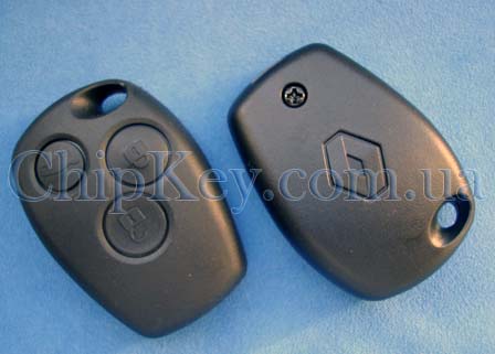 Ключ Renault Master, Traffic (корпус) 3 кнопки, под лезвие va2