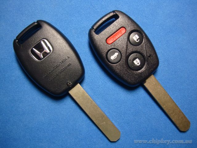 Honda ключ 3 кнопки + 1 кнопка, 315 Mhz чип ID46 (PCF7936)