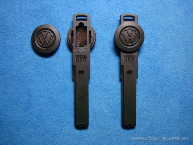 VOLKSWAGEN Smart Key (лезвие) пластик HU66