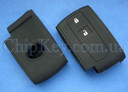 Toyota Smart Key силиконовый чехол 2 кнопки, черный