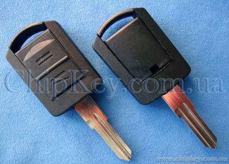 Ключ Opel (корпус) 2 кнопки, лезвие ym28