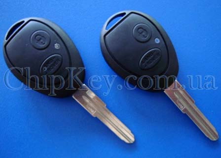 Ключ Land Rover (корпус) 2 кнопки