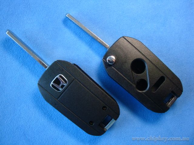 Ключ Honda выкидной (корпус) 3 кнопки, лезвие hon66
