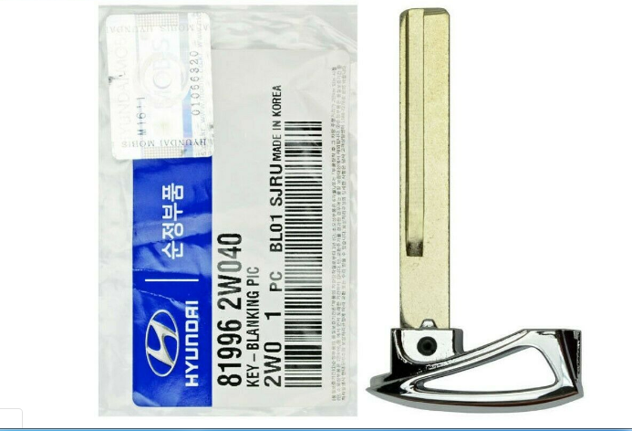 Ключ Hyundai Santa Fe 81996-2W040 Smart Key лезвие