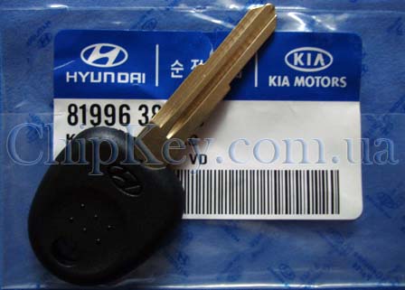 Ключ Hyundai (корпус) лезвие hyn6, original