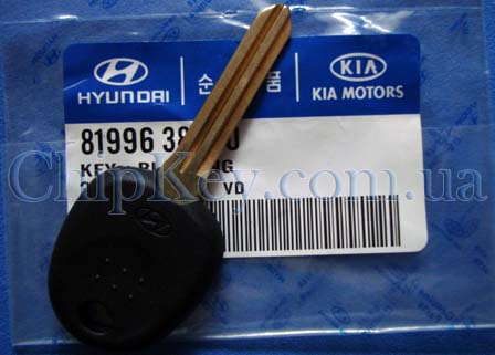 Ключ Hyundai (корпус) лезвие hyn14r, original