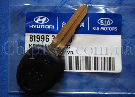 Ключ Hyundai (корпус) лезвие hyn10, original