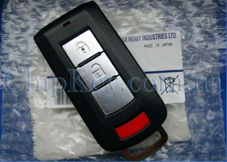 Ключ Mitsubishi  FCC ID: OUC644M-KEY-N 8637A316, Outlander 2006-2014, Lancer Sportback 2008-2014, ASX 2013-, Mirage 2013-2014, RVR 2010-2014, id46(pcf7952), 315Mhz, original