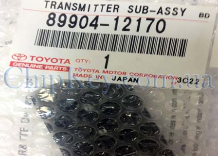 Ключ Toyota Rav4 B90EA 2 кнопки, c 01.2010-, chip 6B P1:98. Для рынка Европы, Original