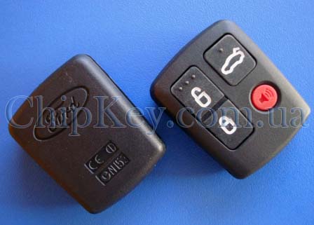 Пульт Ford (корпус) 4 кнопки