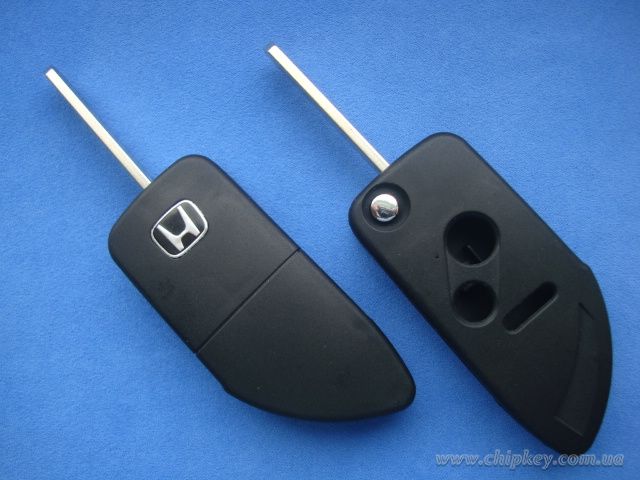 Ключ Honda выкидной (корпус) 3 кнопки, lamborghini style