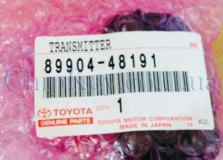 Ключ Lexus RX270, 350, 450H HYQ14ACX Smartkey 4 кнопки, с чипом 6B P1: 98, 315Mhz USA, на авто с 12.2008, Original