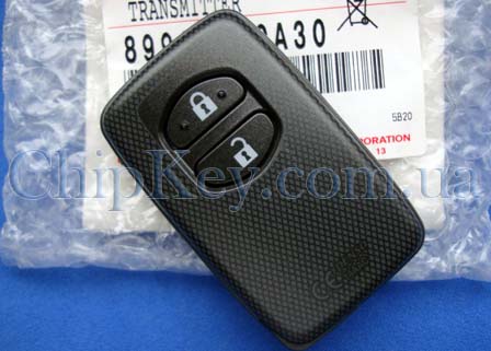 Ключ Toyota Land Cruiser 200 юбилейный, B77EA 2 кнопки, 6B Pg1:98, 433Mhz, c 2008 - 08.2015, Original