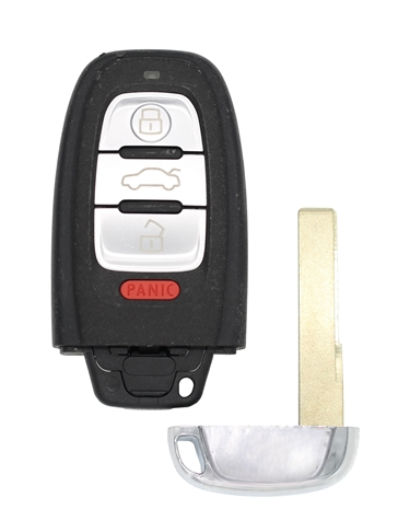 8K0 959 754 B Smart key Audi A4, A5, A6, A7, A8, Q5 Keyless-Go 4 кнопки, id50 HTVAG, 315Mhz, original