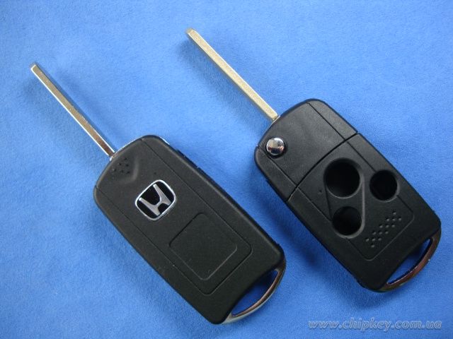 Ключ Honda выкидной (корпус) 3 кнопки, acura style