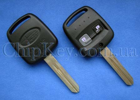 Ключ Subaru Forester (S11) с 02.2002-11.2007, Impreza (G11) с 07.2002-06.2007, Legacy (B12) с 02.2002-06.2003, Чип 4D62, 433Mhz