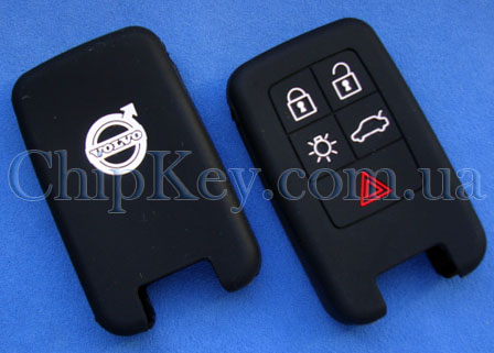 Чехол Volvo для Smart Key 5 кнопок, черный