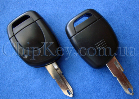 Ключ Renault (корпус) 1 кнопка, лезвие NE73