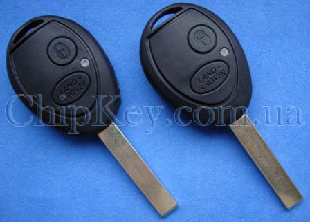 Ключ Land Rover (корпус) 2 кнопки