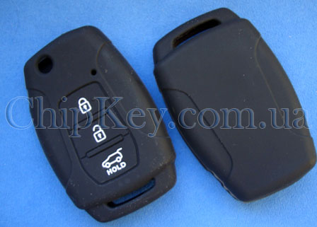 Чехол SsangYong 3 кнопки, черный