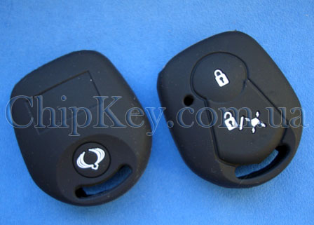 Чехол SsangYong 2 кнопки, черный