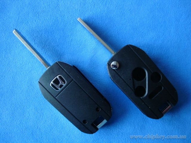 Ключ Honda выкидной (корпус) 4 кнопки, лезвие hon66