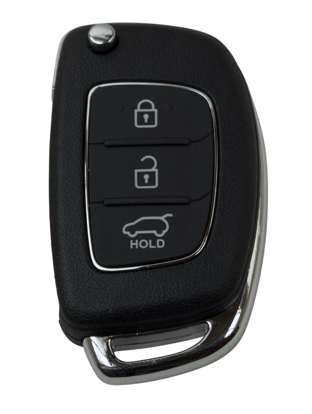Ключ Hyundai IX20 2014-2019, 95430-1K500, (JC PE) 433-EU-TP  PKE-4F08 3 кнопки, 433Mhz, original