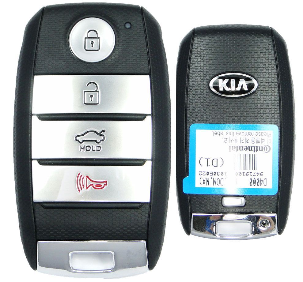 Ключ Kia K5, Kia Optima 2016-2020, FCC ID: SY5JFFGE04 95440-D4000 smart key 4 кнопки, 434Mhz, original