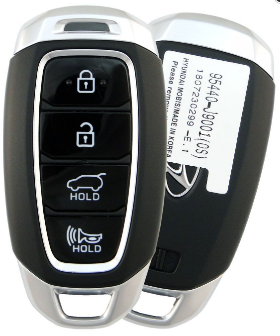 Ключ Hyundai Cona 2018-, FCC: TQ8-FOB- 4F19, 95440-J9001 Smart Key 4 кнопки, original USA