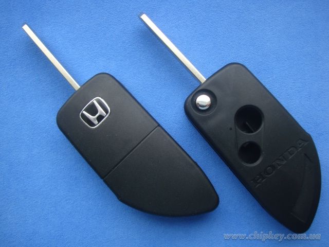 Ключ Honda выкидной (корпус) 2 кнопки, lamborghini style