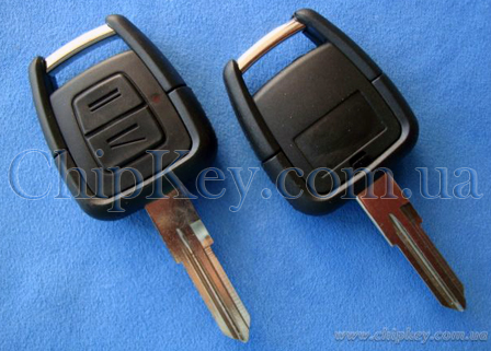 OPEL ASTRA ZAFIRA VECTRA ключ 2 - кнопки с чипом ID40(PCF7935), 433 MHZ