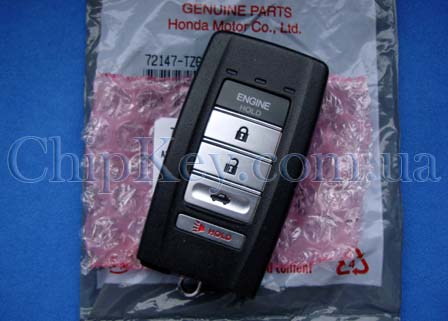 Ключ Acura TLX 2017-, Smart Key  FCC ID: KR580399900 Model # A2C80399900, Driver 1, 902Mhz, original