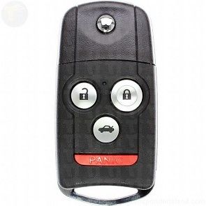 Ключ Acura TL 2011-2013 выкидной 3 кнопки 1 кнопка(Panic), с чипом id46(pcf7936), 314 Mhz, Driver1