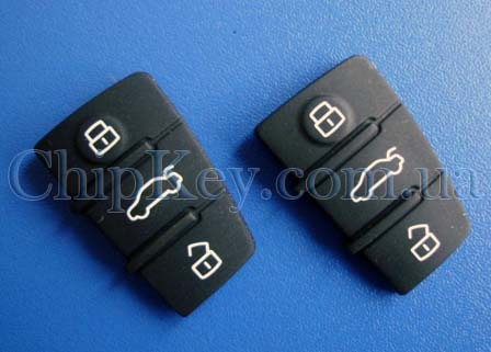 Кнопки Audi для выкидных ключей F181 A, S, ST