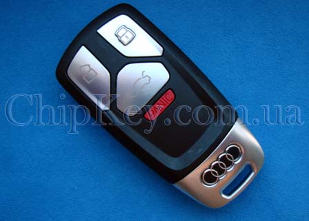 Ключ Audi Q7 Smart Key 4 кнопки, 8S0 959 754 AL KeyLess 315 Mhz, Original