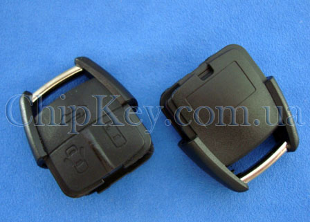 Ключ Opel верхняя часть (корпус) 3 кнопки, с креплением для батарейки