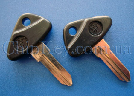 Ключ BMW moto (заготовка), черный