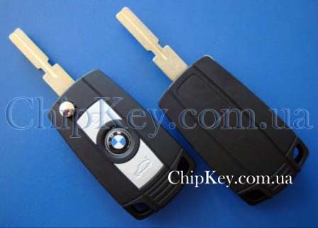 Ключ BMW выкидной (корпус) 3 кнопки, лезвие hu58